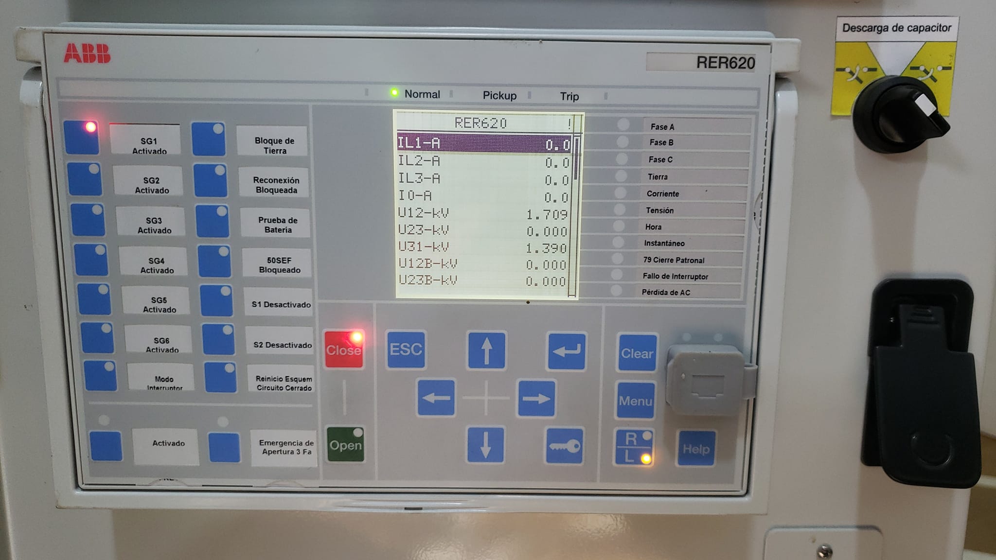 Reparación de Reconector